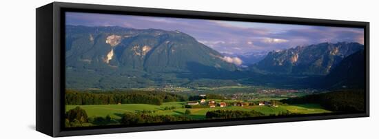 Bavarian Alps Bavaria Germany-null-Framed Stretched Canvas