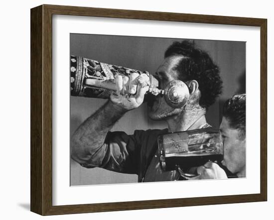Bavarian Beer Drinkers-Stan Wayman-Framed Photographic Print