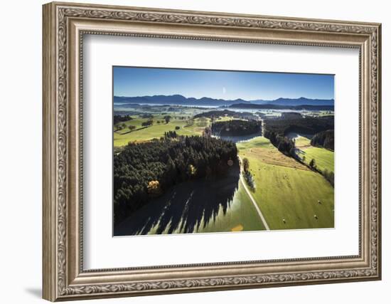 Bavarian Foothills of the Alps Near Penzberg-Ralf Gerard-Framed Photographic Print