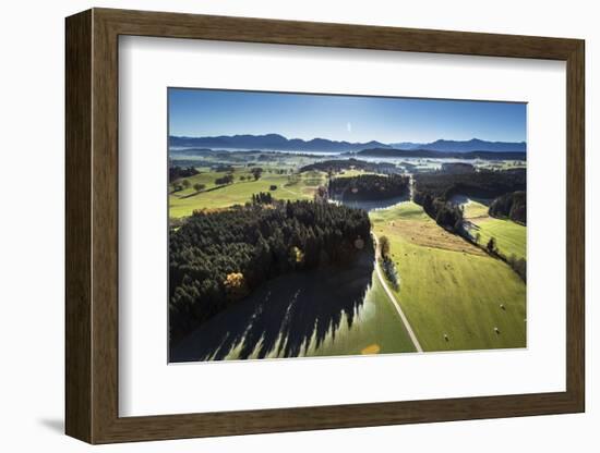 Bavarian Foothills of the Alps Near Penzberg-Ralf Gerard-Framed Photographic Print