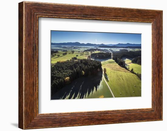 Bavarian Foothills of the Alps Near Penzberg-Ralf Gerard-Framed Photographic Print