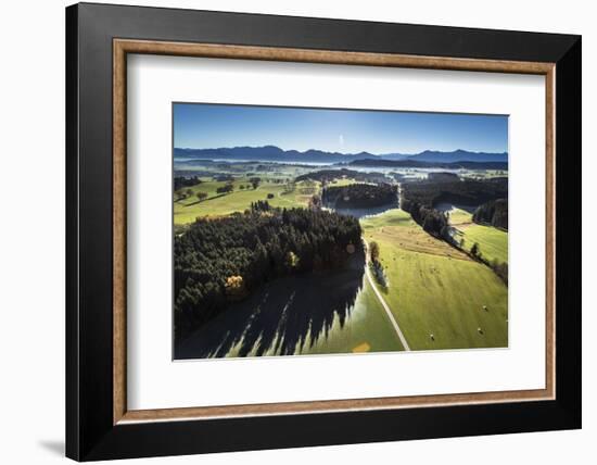 Bavarian Foothills of the Alps Near Penzberg-Ralf Gerard-Framed Photographic Print