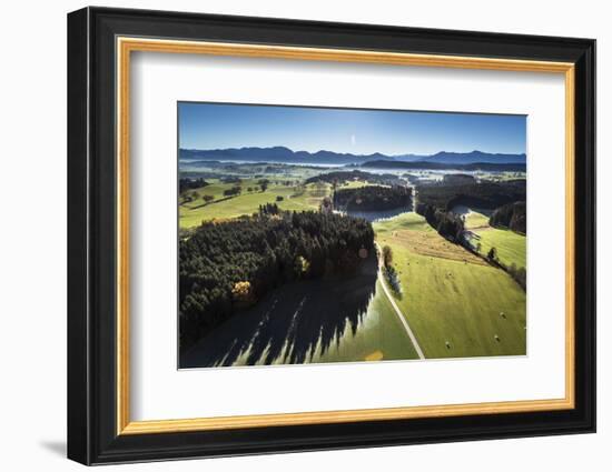 Bavarian Foothills of the Alps Near Penzberg-Ralf Gerard-Framed Photographic Print