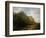 Bavarian Mountain Landscape, about 1870-Carl Spitzweg-Framed Giclee Print