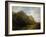 Bavarian Mountain Landscape, about 1870-Carl Spitzweg-Framed Giclee Print