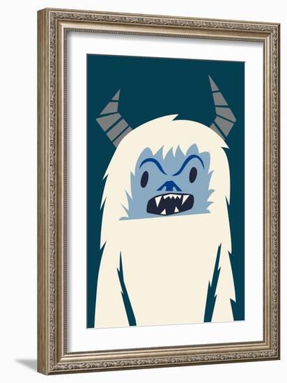 Bavarian Snowmonster-null-Framed Premium Giclee Print