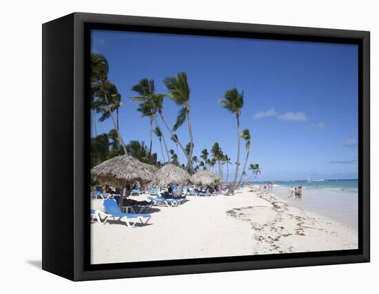 Bavaro Beach, Punta Cana, Dominican Republic, West Indies, Caribbean, Central America-Frank Fell-Framed Premier Image Canvas