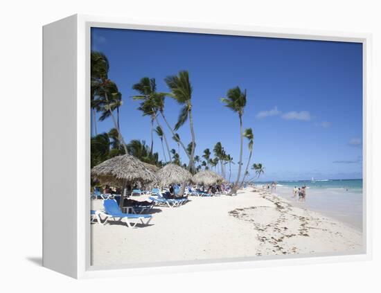 Bavaro Beach, Punta Cana, Dominican Republic, West Indies, Caribbean, Central America-Frank Fell-Framed Premier Image Canvas