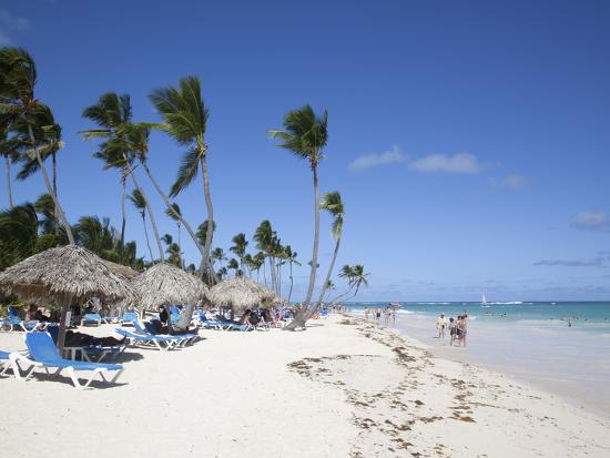 Bavaro Beach Punta Cana Dominican Republic West Ins Caribbean Bavaro Beach Punta Cana Dominican Republic West Ins Caribbean Central America Photographic Print By Frank Fell Art