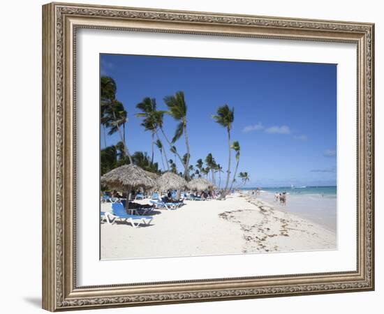 Bavaro Beach, Punta Cana, Dominican Republic, West Indies, Caribbean, Central America-Frank Fell-Framed Photographic Print