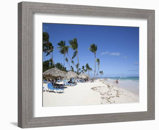 Bavaro Beach, Punta Cana, Dominican Republic, West Indies, Caribbean, Central America-Frank Fell-Framed Photographic Print