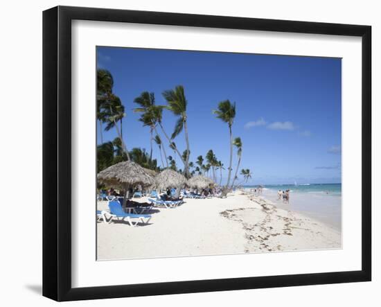 Bavaro Beach, Punta Cana, Dominican Republic, West Indies, Caribbean, Central America-Frank Fell-Framed Photographic Print