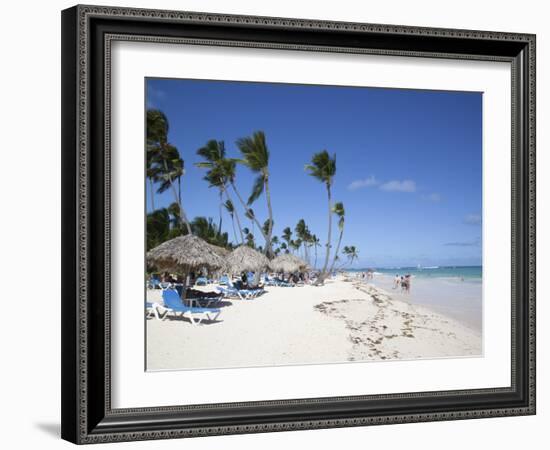 Bavaro Beach, Punta Cana, Dominican Republic, West Indies, Caribbean, Central America-Frank Fell-Framed Photographic Print