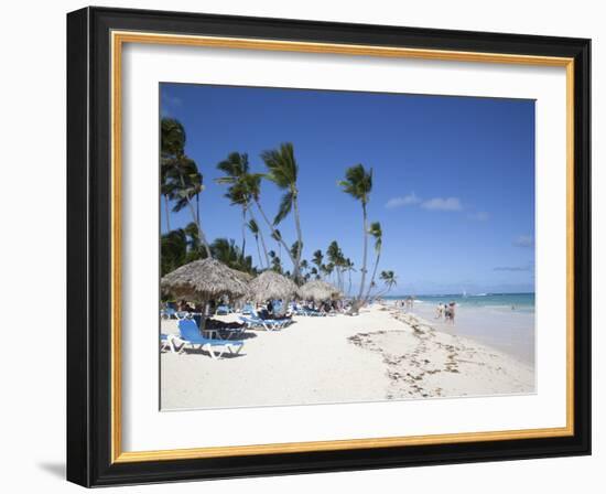 Bavaro Beach, Punta Cana, Dominican Republic, West Indies, Caribbean, Central America-Frank Fell-Framed Photographic Print