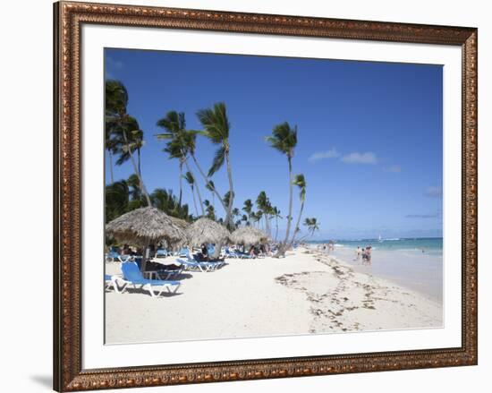 Bavaro Beach, Punta Cana, Dominican Republic, West Indies, Caribbean, Central America-Frank Fell-Framed Photographic Print