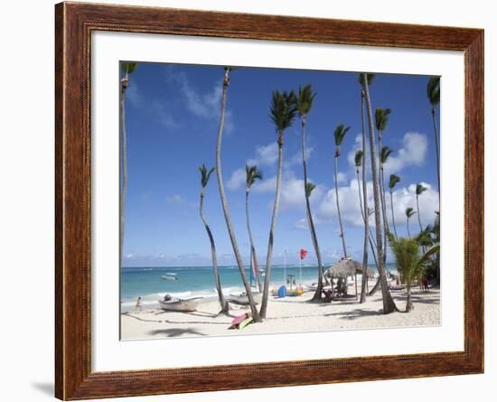 Bavaro Beach, Punta Cana, Dominican Republic, West Indies, Caribbean, Central America-Frank Fell-Framed Photographic Print