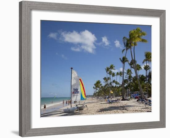 Bavaro Beach, Punta Cana, Dominican Republic, West Indies, Caribbean, Central America-Frank Fell-Framed Photographic Print