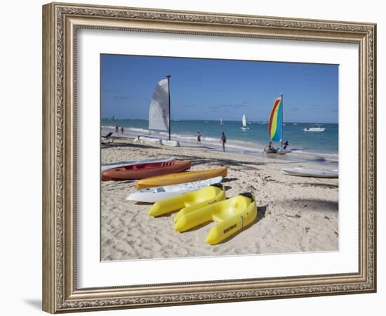 Bavaro Beach, Punta Cana, Dominican Republic, West Indies, Caribbean, Central America-Frank Fell-Framed Photographic Print