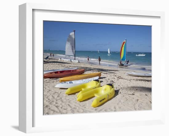 Bavaro Beach, Punta Cana, Dominican Republic, West Indies, Caribbean, Central America-Frank Fell-Framed Photographic Print