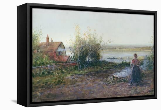 Bawdsey Ferry, Near Felixstowe-George Henry Boughton-Framed Premier Image Canvas