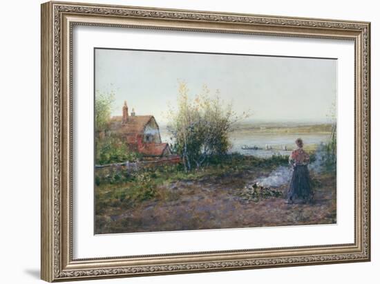 Bawdsey Ferry, Near Felixstowe-George Henry Boughton-Framed Giclee Print