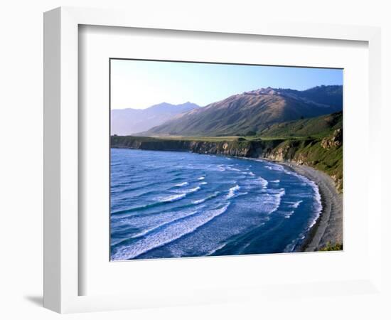 Bay Along Highway 1, Big Sur, California, USA-Savanah Stewart-Framed Photographic Print