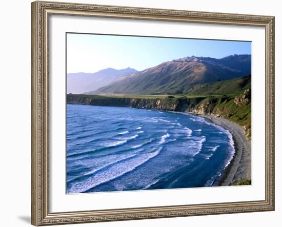 Bay Along Highway 1, Big Sur, California, USA-Savanah Stewart-Framed Photographic Print