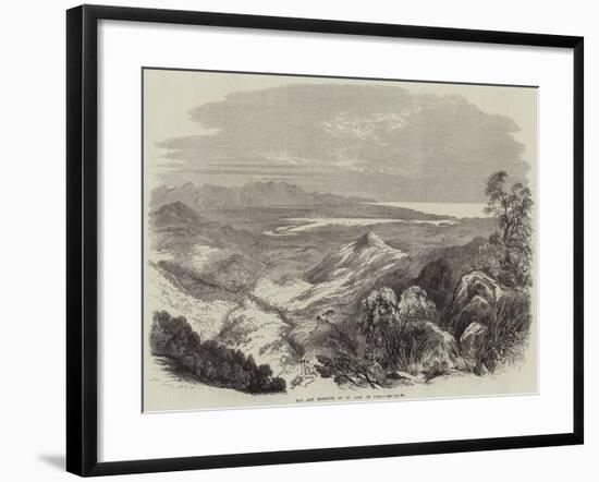 Bay and Harbour of St Jago De Cuba-null-Framed Giclee Print
