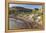 Bay, Beach and Cidade Velha Village, Santiago Island, Cape Verde-Peter Adams-Framed Premier Image Canvas