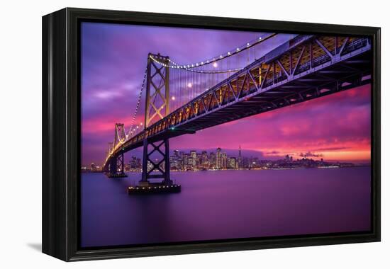 bay-bridge-3-Lincoln Harrison-Framed Stretched Canvas