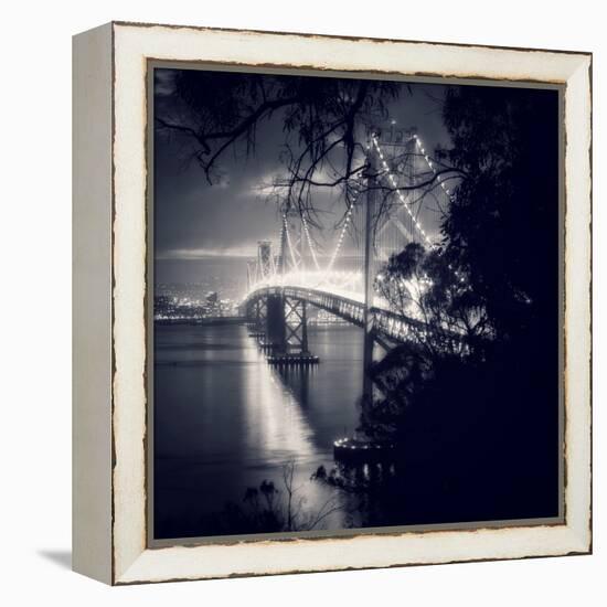 Bay Bridge, All Dressed Up, San Francisco-Vincent James-Framed Premier Image Canvas