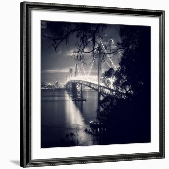 Bay Bridge, All Dressed Up, San Francisco-Vincent James-Framed Giclee Print