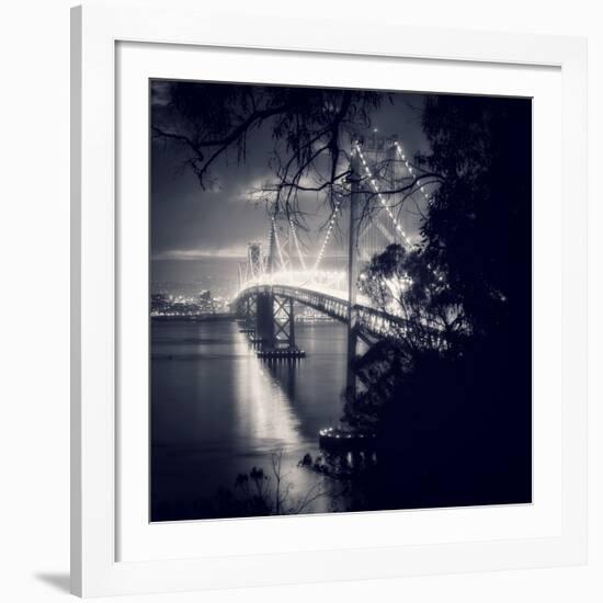 Bay Bridge, All Dressed Up, San Francisco-Vincent James-Framed Giclee Print