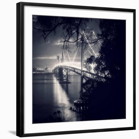 Bay Bridge, All Dressed Up, San Francisco-Vincent James-Framed Giclee Print