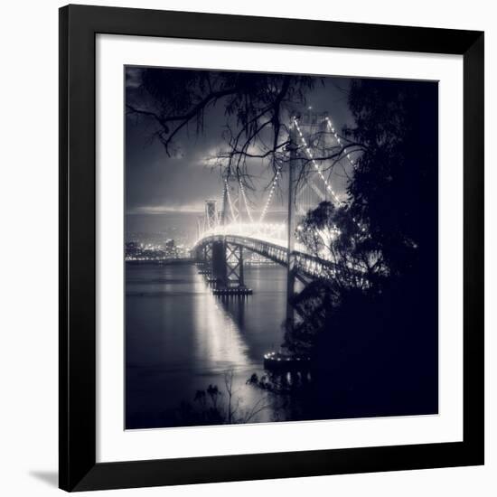 Bay Bridge, All Dressed Up, San Francisco-Vincent James-Framed Giclee Print