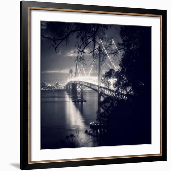 Bay Bridge, All Dressed Up, San Francisco-Vincent James-Framed Giclee Print