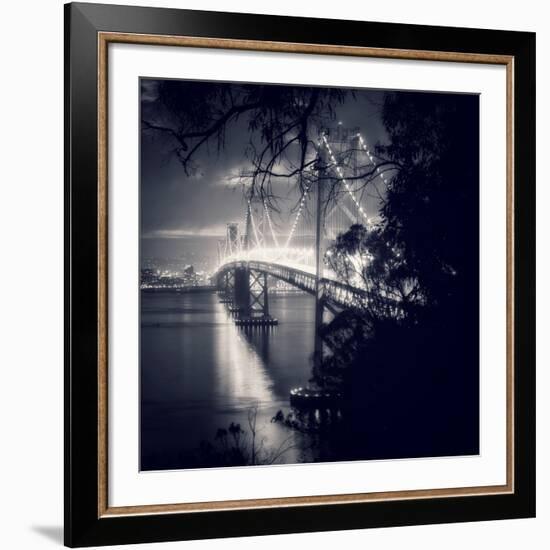 Bay Bridge, All Dressed Up, San Francisco-Vincent James-Framed Giclee Print