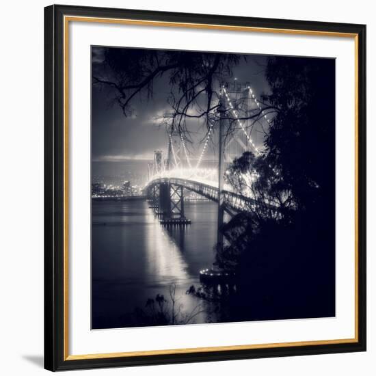 Bay Bridge, All Dressed Up, San Francisco-Vincent James-Framed Giclee Print