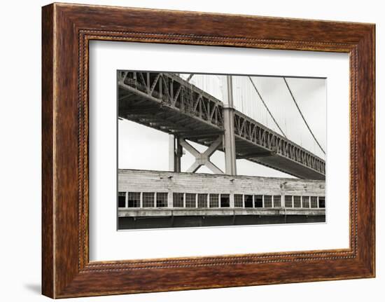 Bay Bridge and Pier, no. 1-Christian Peacock-Framed Giclee Print