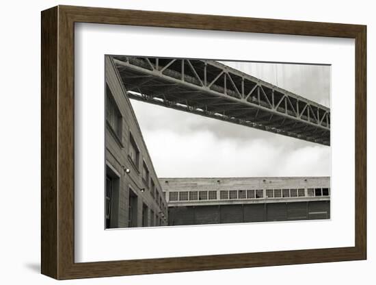 Bay Bridge and Pier, no. 2-Christian Peacock-Framed Giclee Print