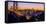 Bay Bridge at dusk, San Francisco, California, USA-null-Framed Premier Image Canvas