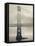 Bay Bridge in Fog, Embarcadero, San Francisco, California, Usa-Walter Bibikow-Framed Premier Image Canvas