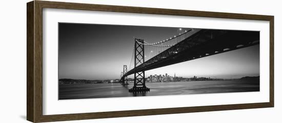 Bay Bridge San Francisco Ca USA--Framed Photographic Print