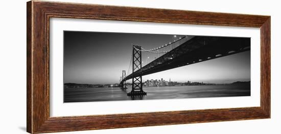 Bay Bridge San Francisco Ca USA-null-Framed Photographic Print