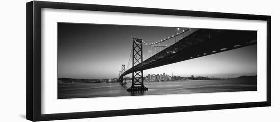 Bay Bridge San Francisco Ca USA--Framed Photographic Print