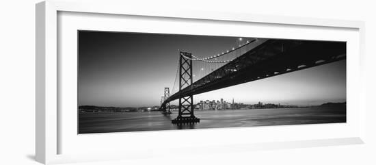 Bay Bridge San Francisco Ca USA-null-Framed Photographic Print