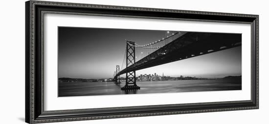 Bay Bridge San Francisco Ca USA--Framed Photographic Print