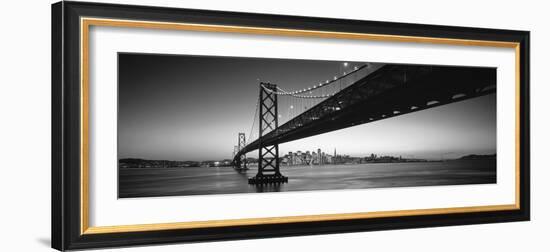 Bay Bridge San Francisco Ca USA--Framed Photographic Print