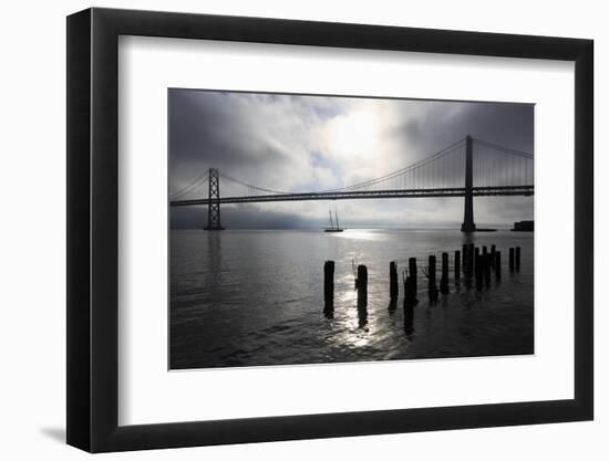 Bay Bridge, San Francisco, California, United States of America, North America-Richard Cummins-Framed Photographic Print