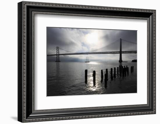 Bay Bridge, San Francisco, California, United States of America, North America-Richard Cummins-Framed Photographic Print